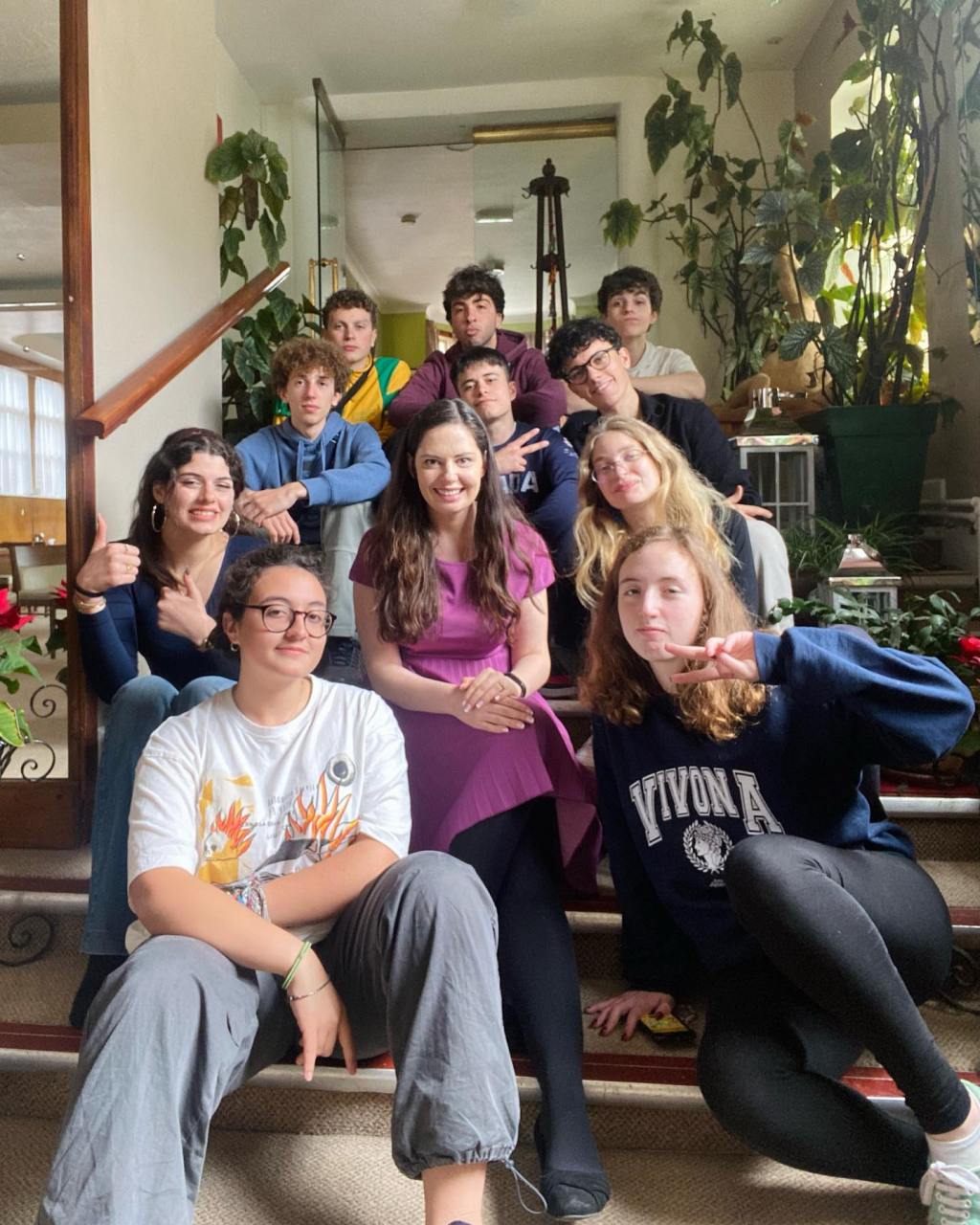 Luciano Manara Rome students Eva’s Echo&nbsp;Experience